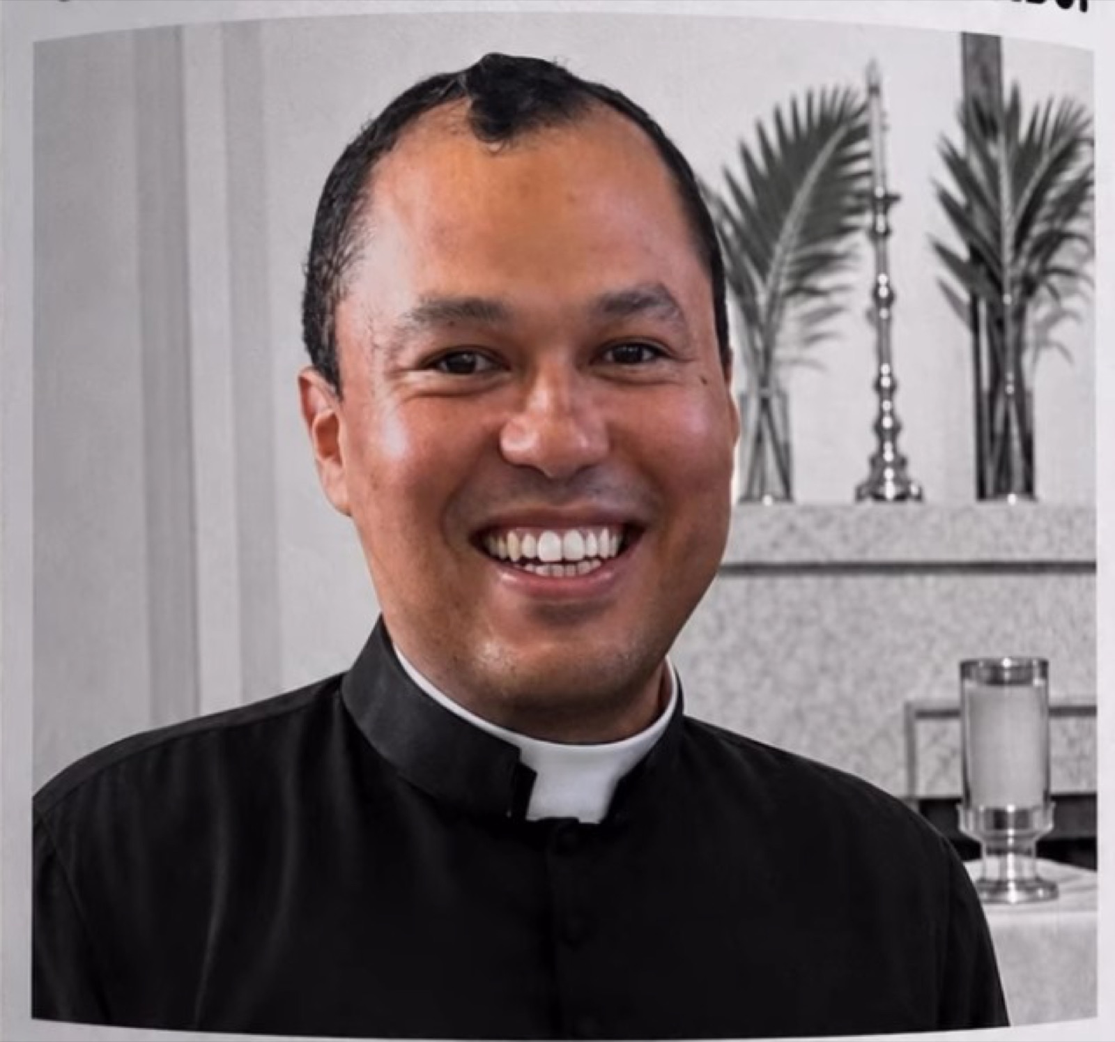 Padre José Edson, pároco