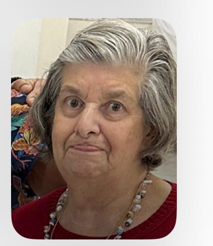 Inez, coordenadora do Bazar e Clube de Mães